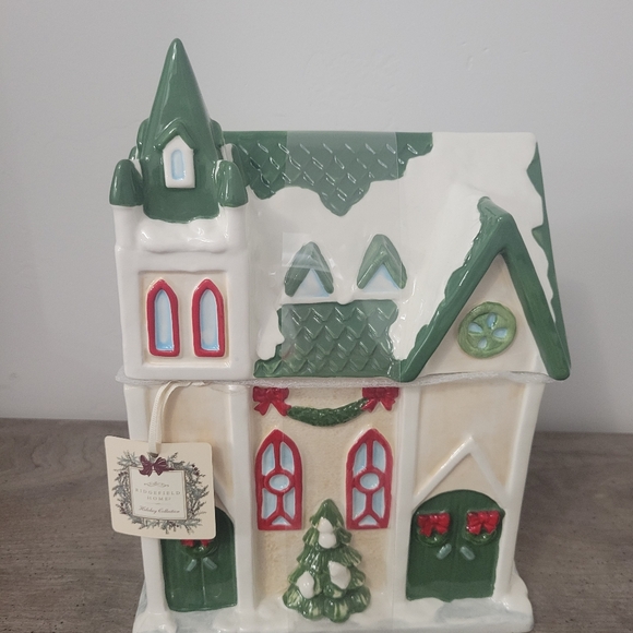 Other - The Ridgefield Home Holiday Time Cookie Jar Canister